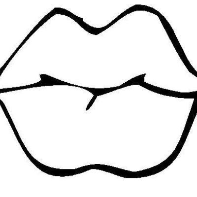 Best Photos of Coloring Pages Cartoon Lips - Lip Coloring Pages ...