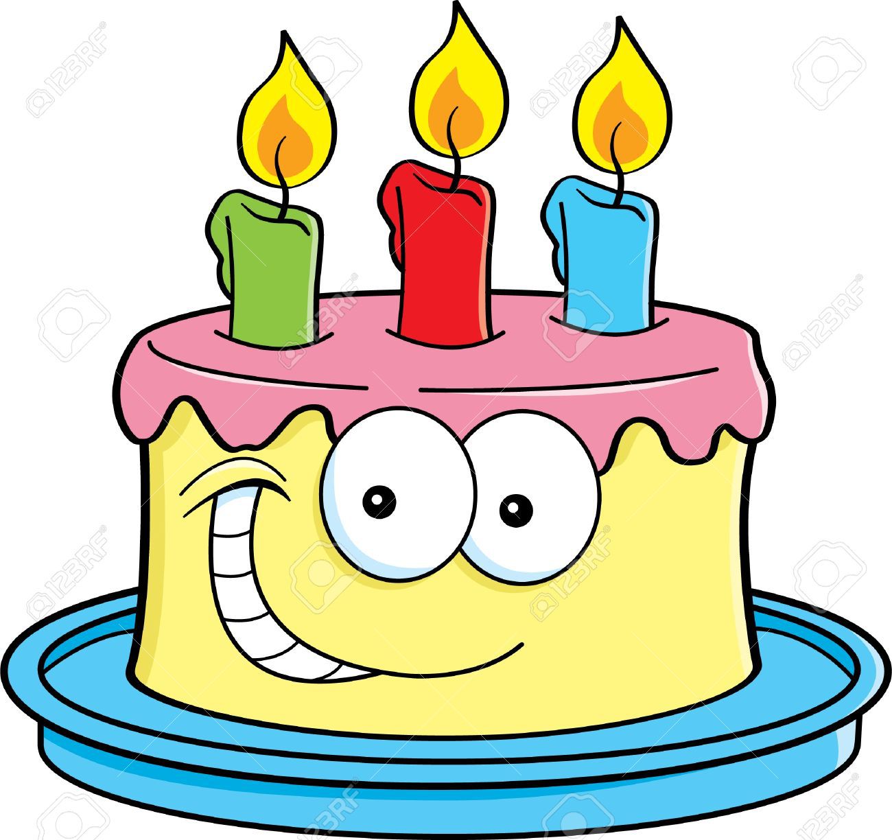 Cartoon Cakes - ClipArt Best
