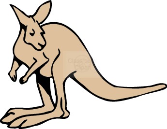 Kangaroo Clip Art Free - Free Clipart Images