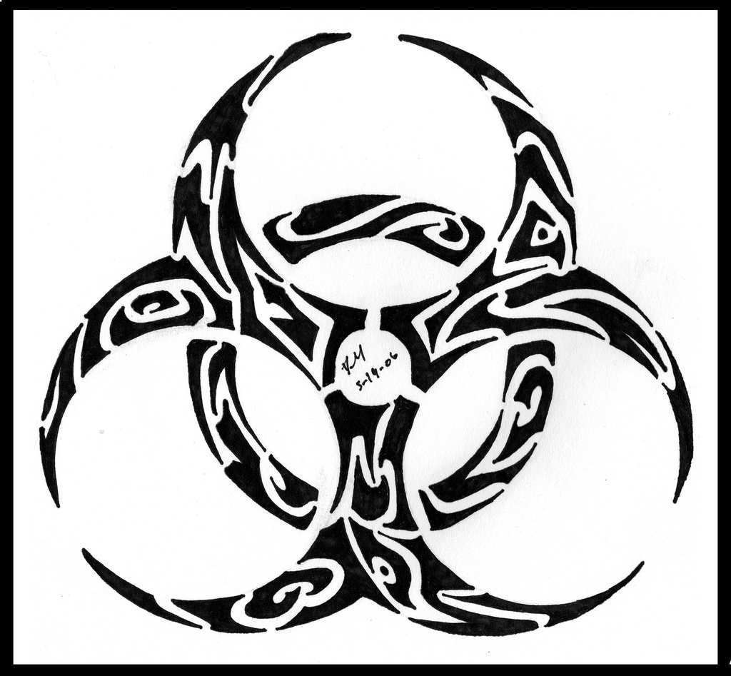 Tribal Biohazard - ClipArt Best