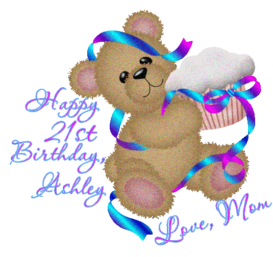free happy birthday glitter clip art - photo #29