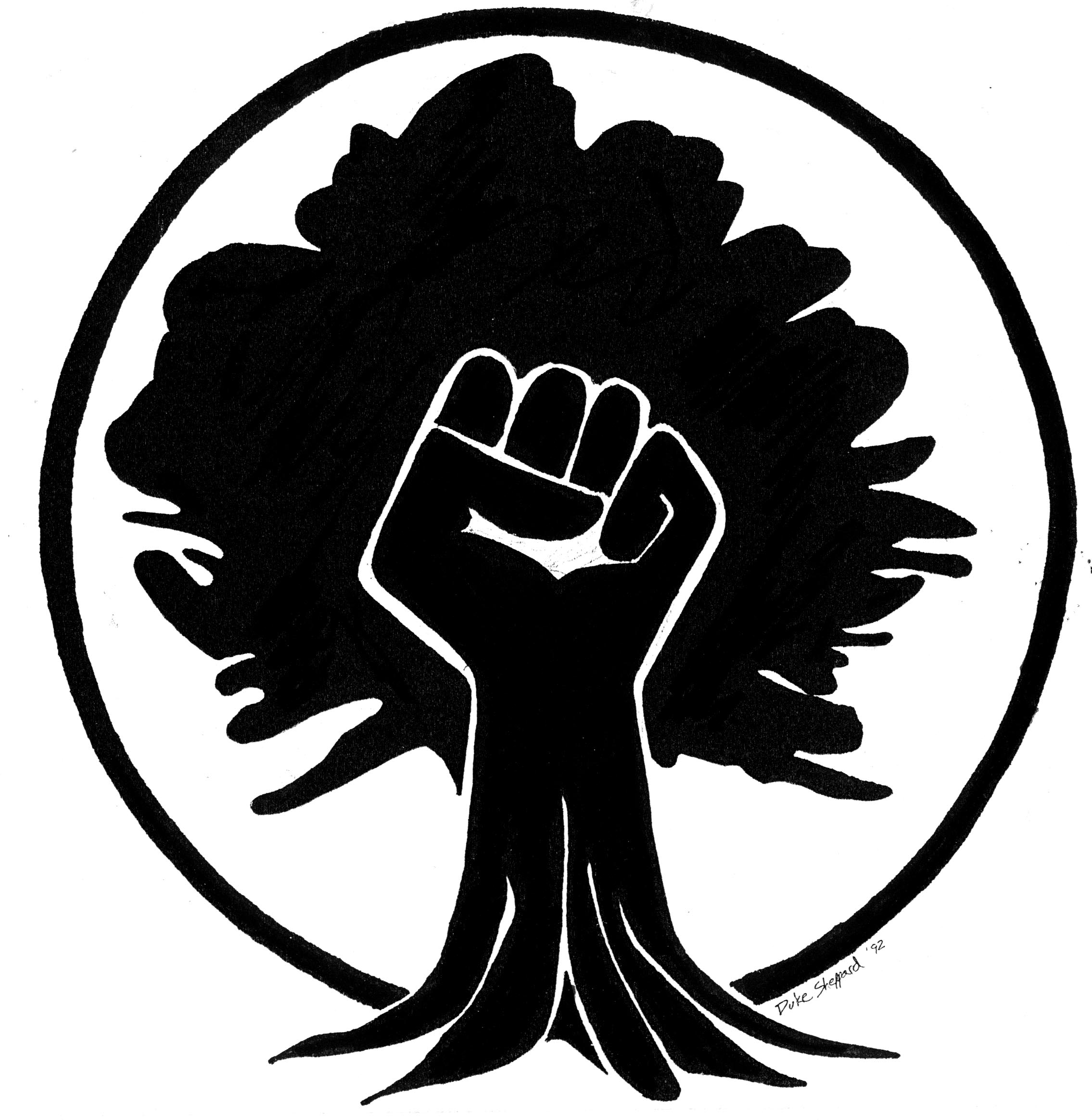 black power fist clipart - photo #21