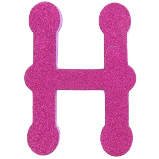 5" EVA Foam Glitter Letter - H | Shop Hobby Lobby
