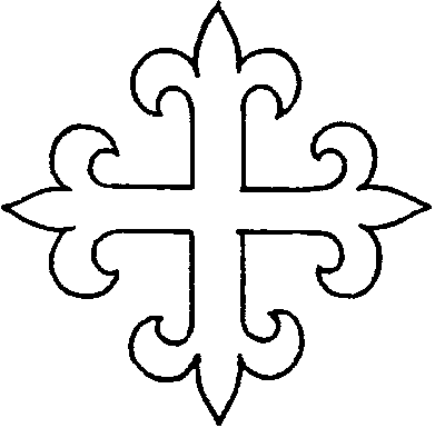Ecclesiastical & Church Embroidery Patterns: Crosses – Needle'