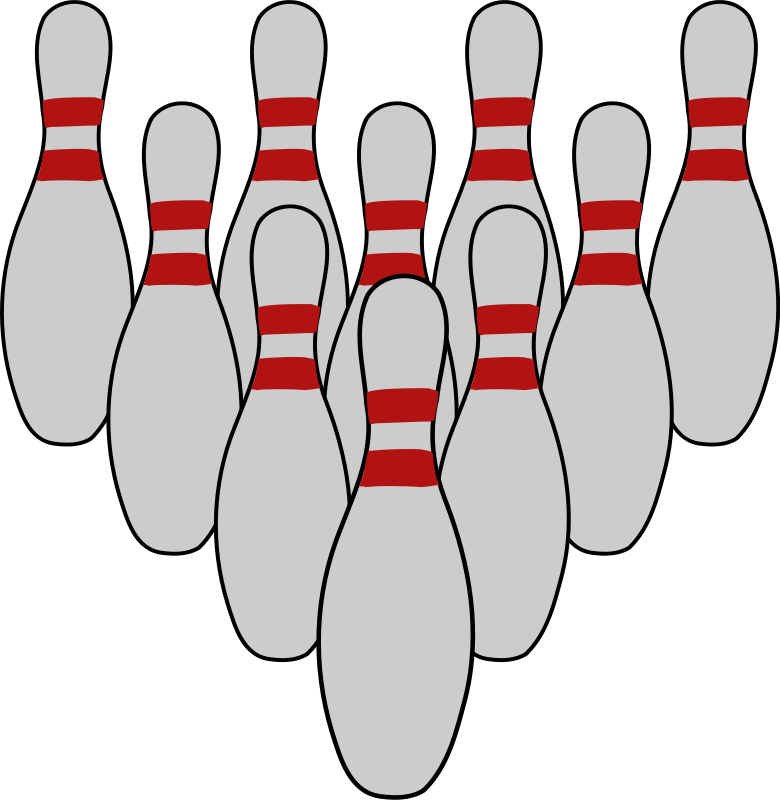 Bowling Pin Outline ClipArt Best
