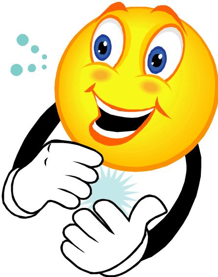 Smiley Face Clapping Hands Clip Art Pictures