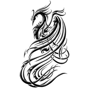 622 views Final Fantasy Phoenix Lineart - ClipArt Best
