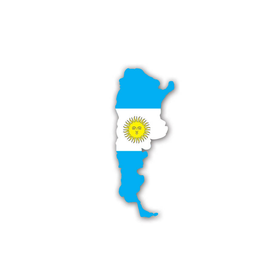 argentina country flag sticker by vinyl revolution ...