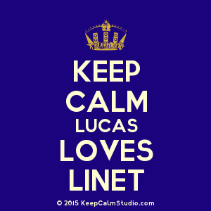 Posters similar to 'Keep Calm and Love Lucas' on Keep Calm Studio ...