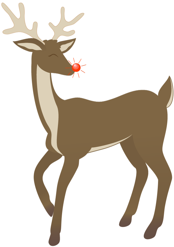 Rudolph Clip Art Free - Free Clipart Images