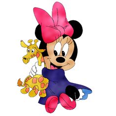 Baby Minnie Mouse Clip Art - Free Clipart Images