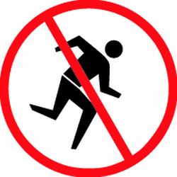 Do Not Walk Clipart