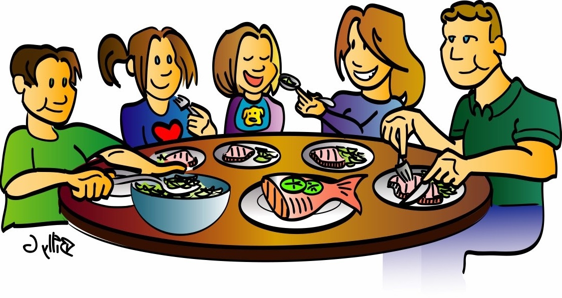 Family Dinner Clipart
