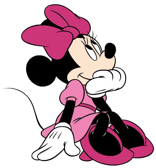 Minnie mouse clipart pink