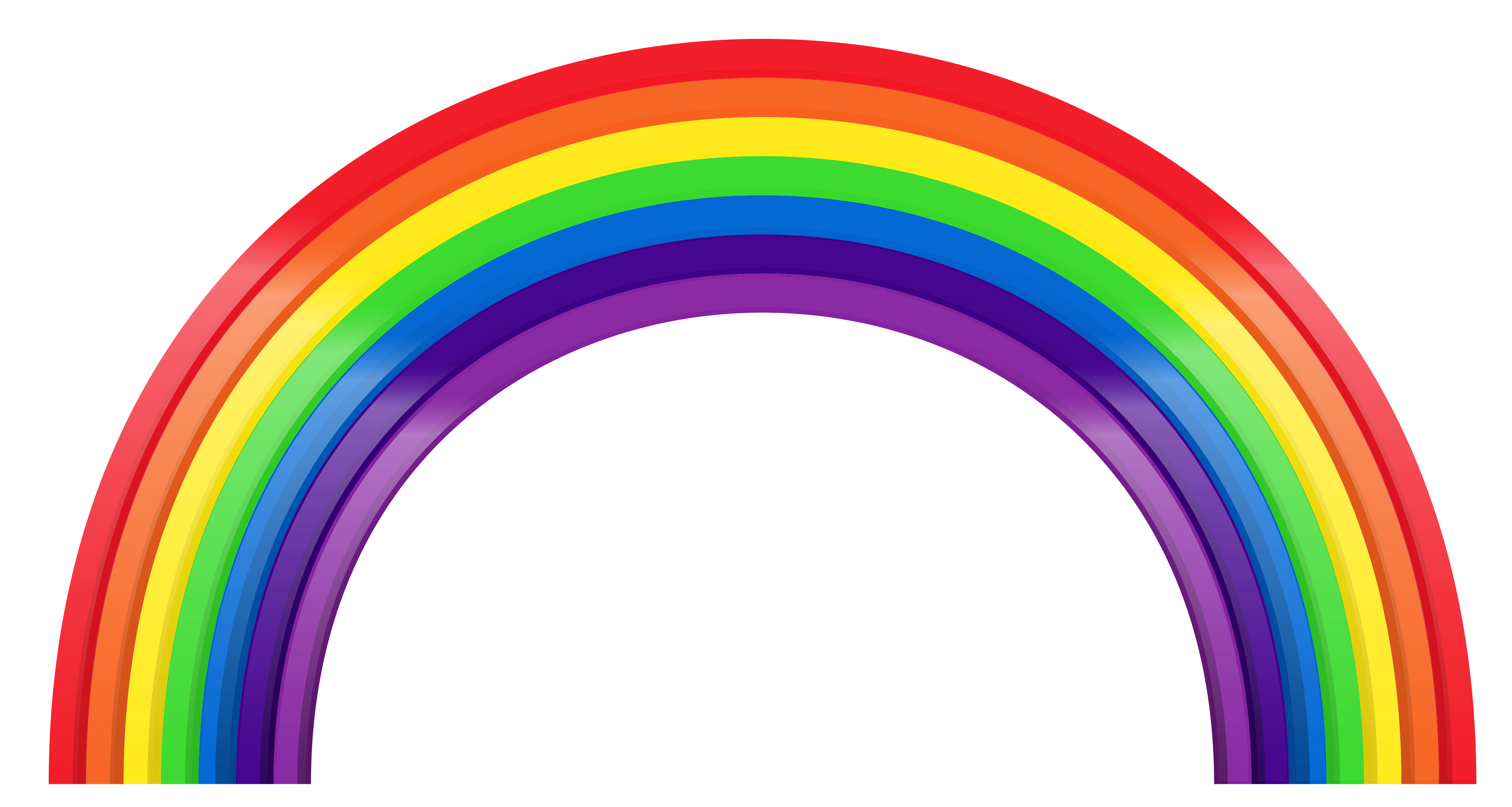 rainbow clipart transparent - photo #18