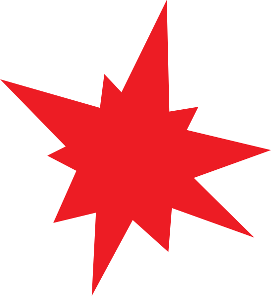 Red Star Clip Art - vector clip art online, royalty ...