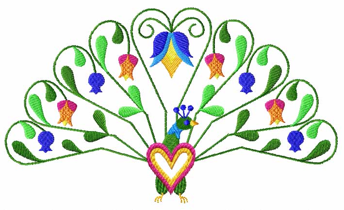Birds,Hearts, Flowers 16 Machine Embroidery Designs set | eBay