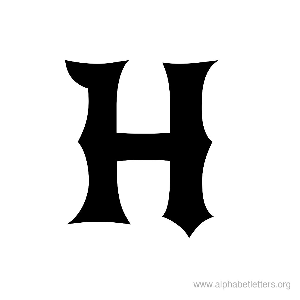 Download Printable Gothic Letter Alphabets | Alphabet Letters Org