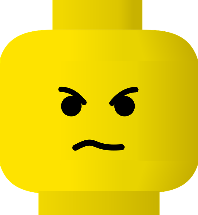 Lego expression head clipart png