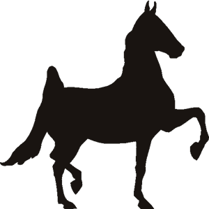 Horses - Animals - Shapes - Stencils