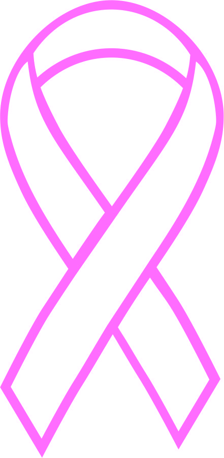 Breast Cancer Ribbon Three - Hawks Printing LLC