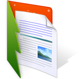 Folder Document Icon | Christmas Folder Iconset | Customan