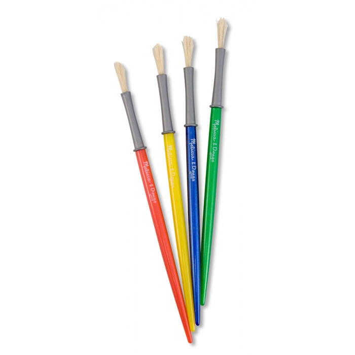 Melissa and Doug Fine Paint Brushes set of 4 | JustKidsStore