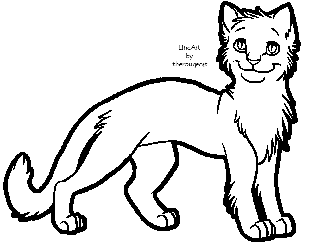 Another Cat Lineart