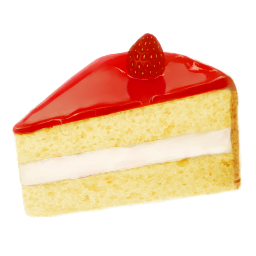 Strawberry cake Icon | Sweetbox Iconset | himacchi