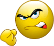Angry Emoticons | Unleash your anger with these smileys!