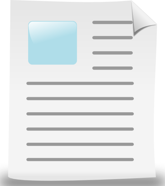 free clipart documents - photo #18