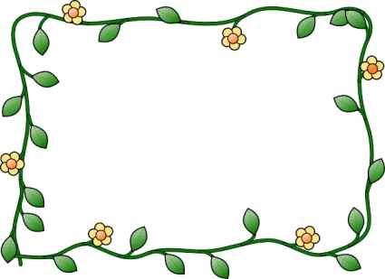 Spring Flower Border Clip Art - ClipArt Best