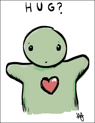 hug? by ~Defies on deviantART | We Heart It