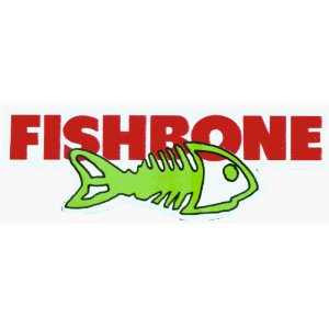 Fishbone - Logo with Fish Skeleton - Large Jumbo Vinyl ...