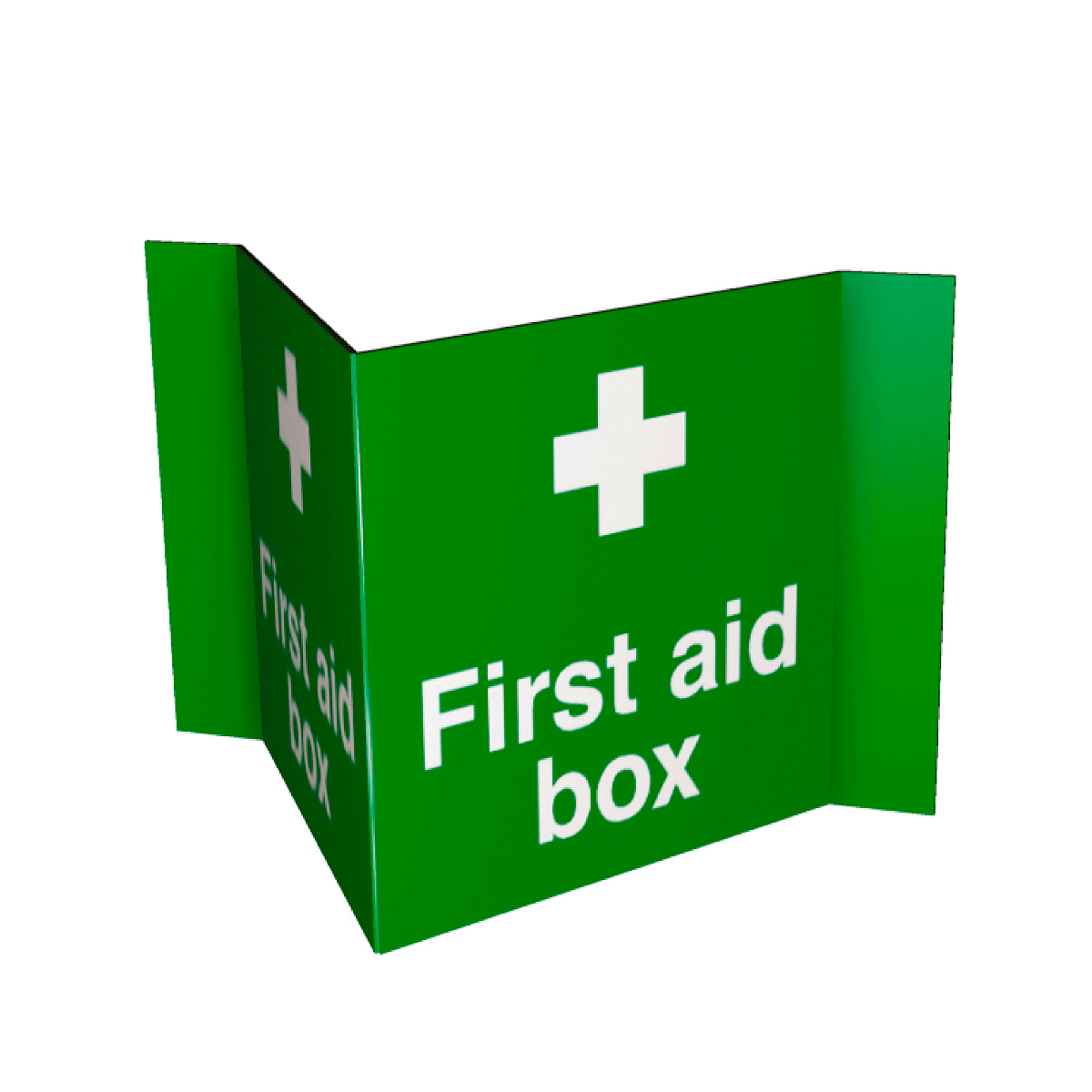 Projecting First Aid Box Safety Sign - Projecting Sign from BiGDUG UK