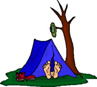 Free Camping Gifs - Camping Animations - Clipart