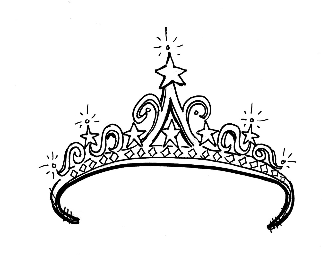 crown drawing clip art - photo #13