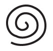 Spirals, symbols and shapes