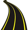 Winding Road clip art - vector clip art online, royalty free ...