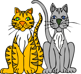Cartoon Pictures Of Cats And Dogs