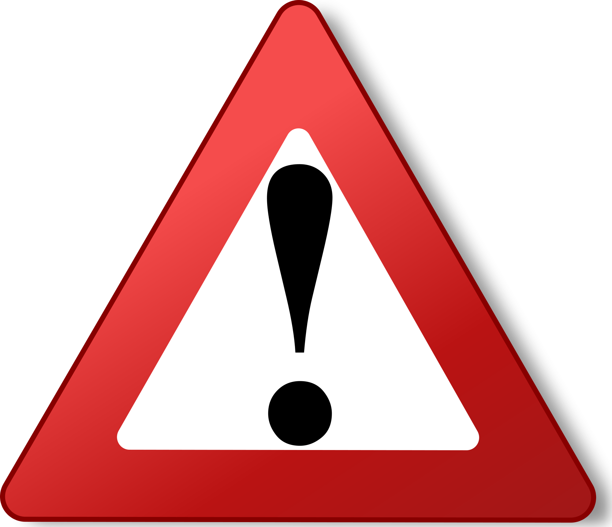 Warning Sign Clip Art - ClipArt Best