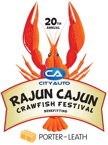 20th Annual Rajun Cajun Crawfish Festival Logo on Behance