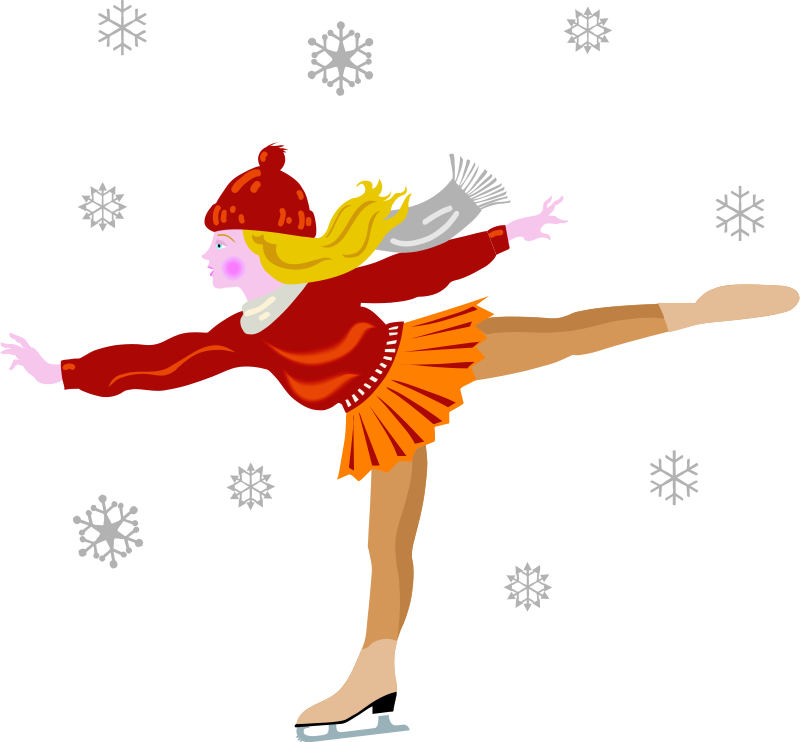 free clipart winter sports