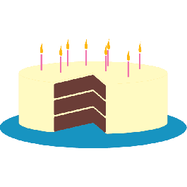 Birthday Cake graphic | Gemini Industries, Inc.