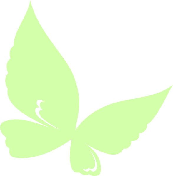 Green.butterfly clip art - vector clip art online, royalty free ...