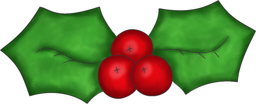 clipart christmas holly free - photo #25