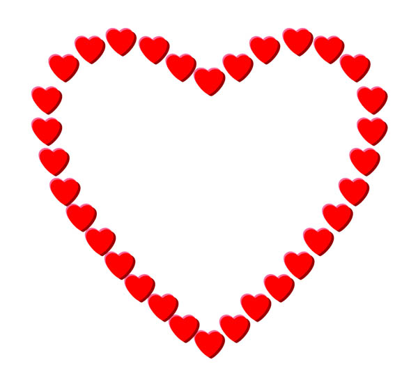 Love Heart Clip Art Free Clipart - Quoteko.