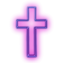Purple Religious Crosses Clipart
