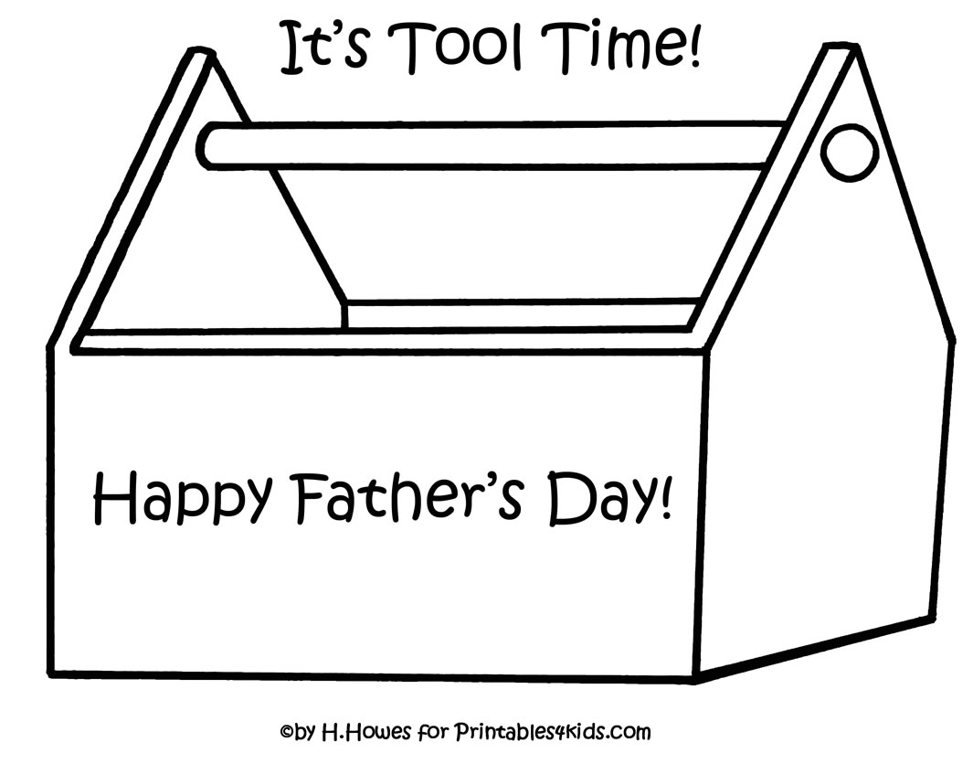 Toolbox Template For Kids ClipArt Best