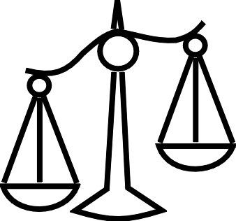 Scales Of Justice Clip Art - Tumundografico